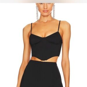 BLACK bustier CORSET revolve